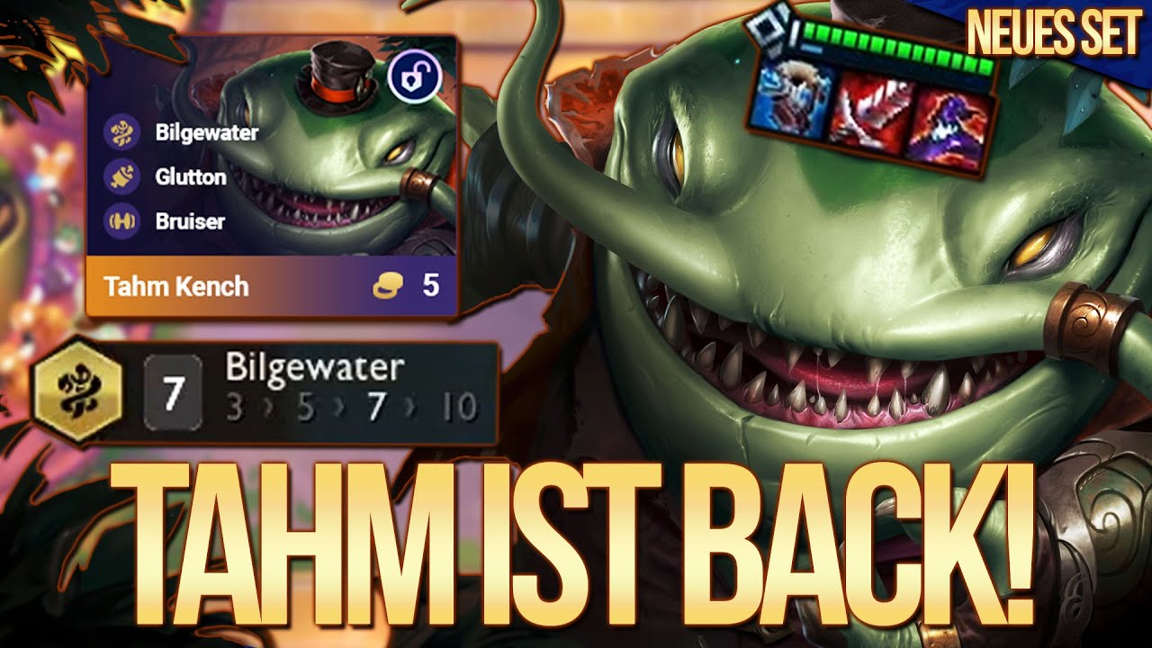Tahm ist BACK! - Bilgewater macht so Spaß! | TFT Set 16 PBE Banger 6