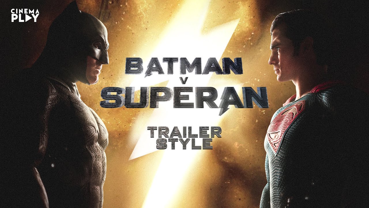 Batman v Superman Dawn of Justice Trailer (Black Adam Style)