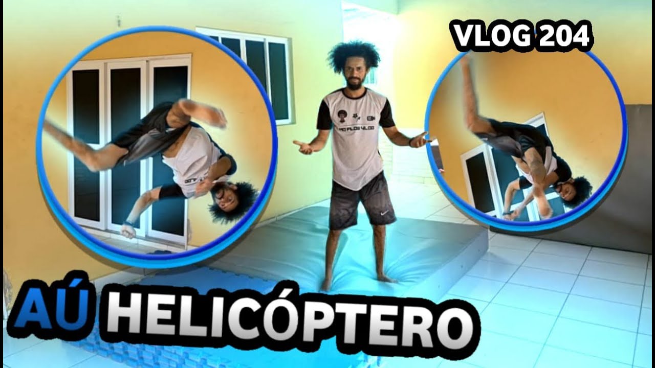 204 - Aprendendo aú helicóptero sem as mão