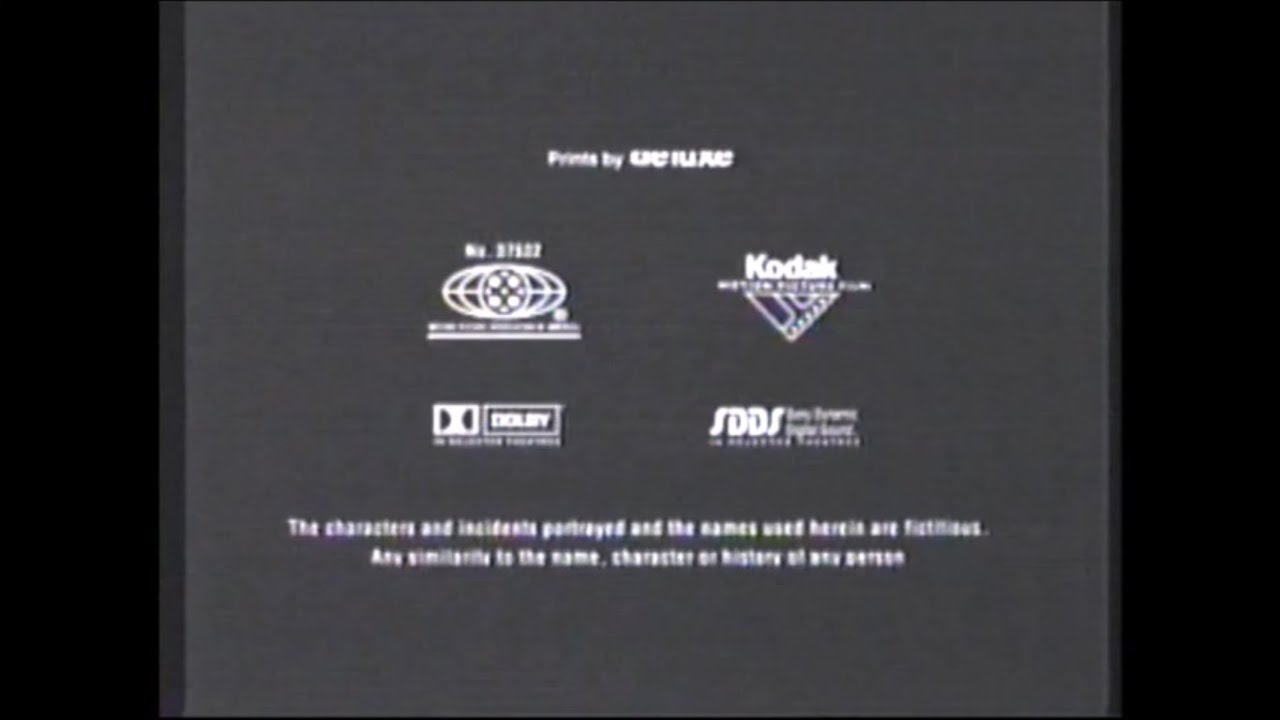Godzilla 2000 (1999) End Credits (TNT 2002)