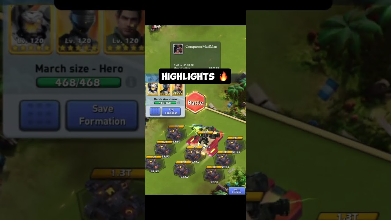 Some clips of FlaminMo&rsquo;s POV in SVS AGAINST 3384 #topwar #topwargameplay