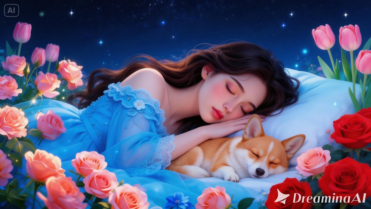 CALM ANXIETY & DEEP SLEEP Instantly 🌙 Soft Music for Sleep & Relaxing 💕 Fall Asleep Fast