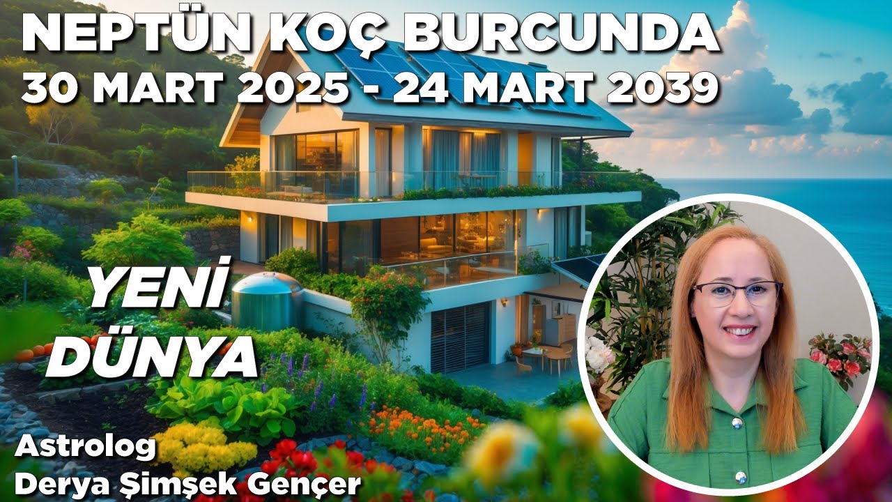 30 Mart 2025 / Neptün Koç Burcunda / Yeni Dünya