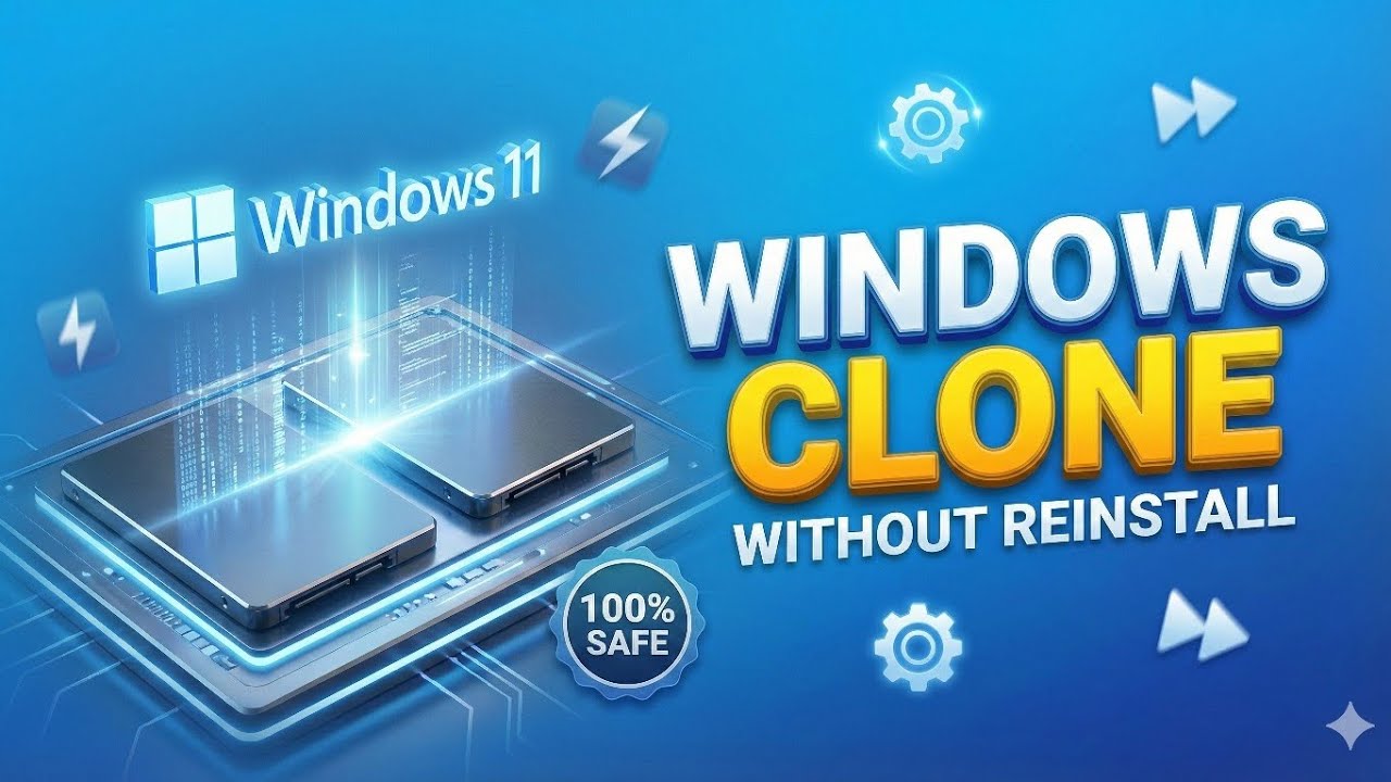 Clone Windows Without Reinstall 🔥 | SSD to SSD Full Guide