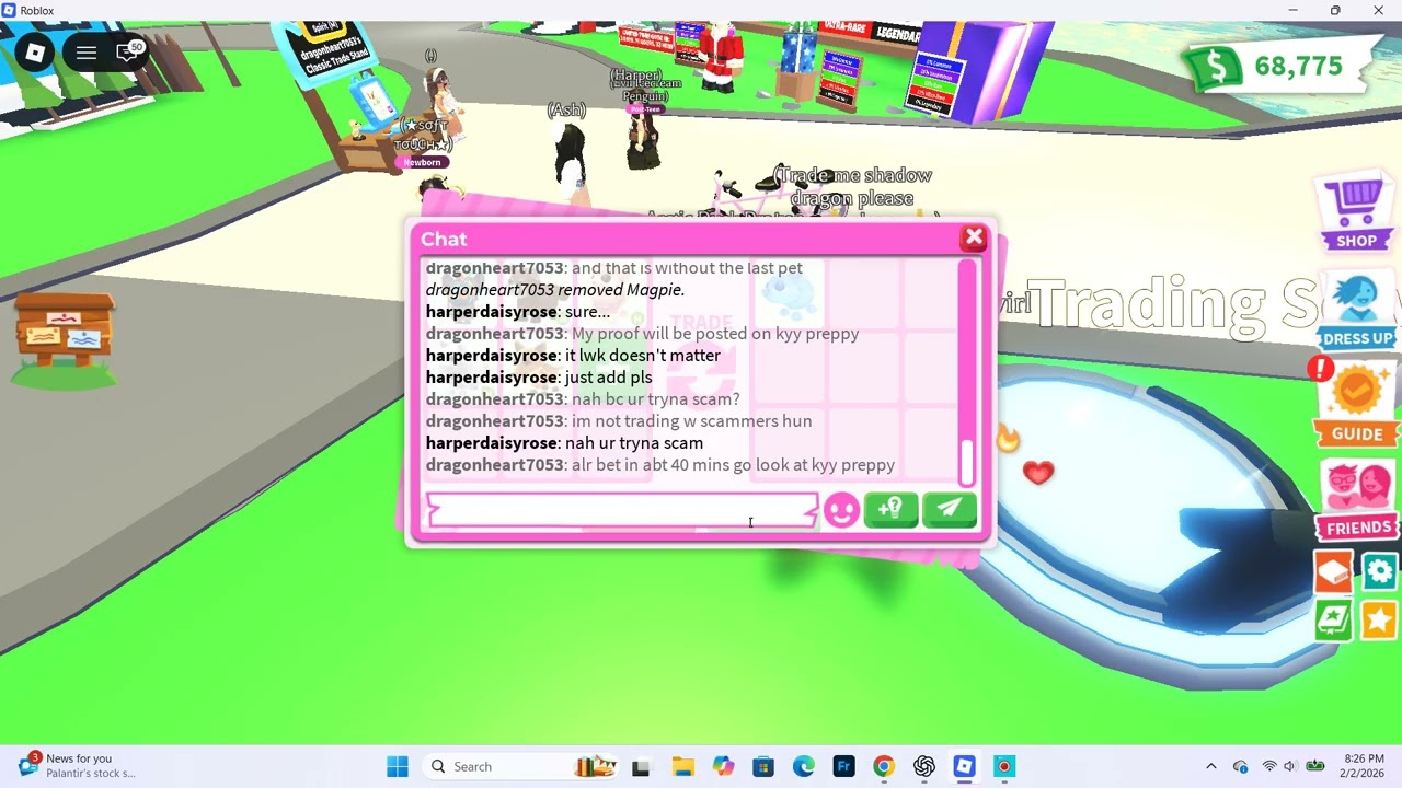 scammer? Like girl This s my proof im not under