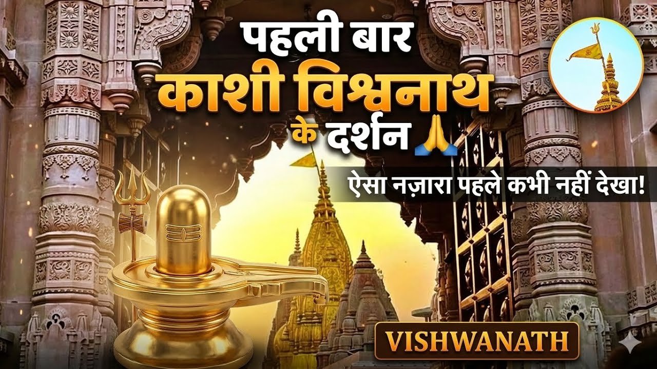 काशी विश्वनाथ ज्योतिर्लिंग वाराणसी 🙏 | Baba Vishwanath Darshan Banaras