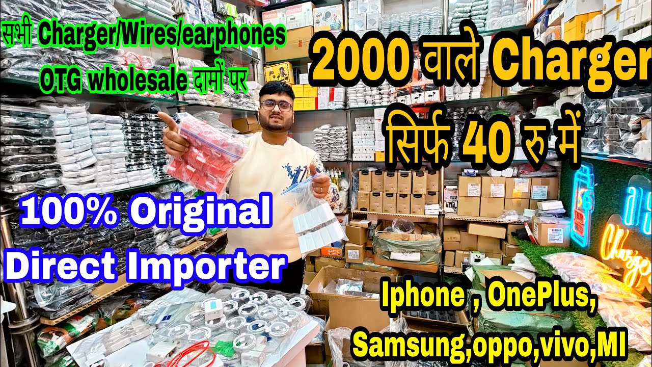 100% original samsung oneplus and iphone charger wires earphone and otg starting rs 40 only