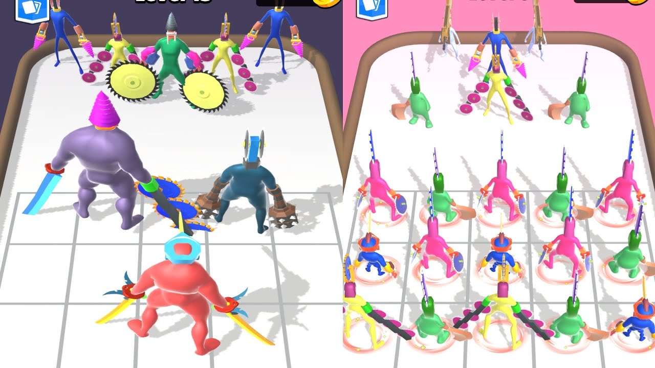 Merge Chainsaw Monster Rampage: 3d Run, Merge Master Monster Battle
