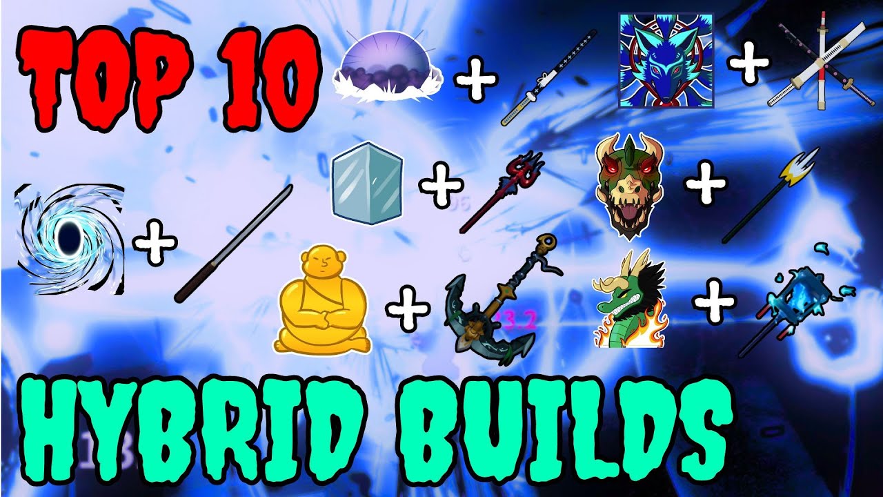 Top 10 Meta Hybrid Stats Builds Ranked for PVP in Blox Fruits!