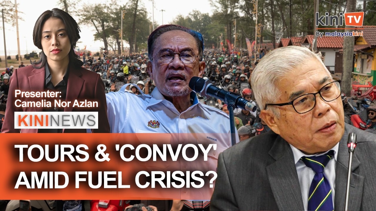 #KiniNews: PM tours, 10KM &lsquo;convoy&rsquo; amid global crisis; Anwar praises &lsquo;tough guy&rsquo; Hassan