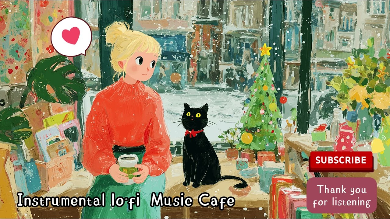 2026 instrumental Cafe Music☕Chill Lofi relaxing music, 純音樂BGM/作業用BGM/咖啡廳BGM, coffee time🐈
