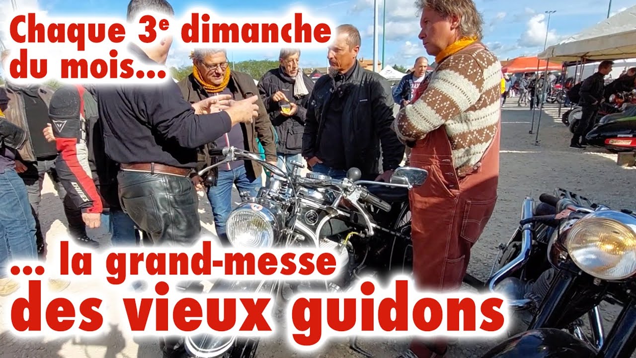 Moto: le rendez-vous des Vieux Guidons  #moto #vintage