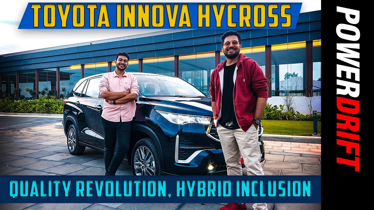 Toyota Innova HyCross | First Drive Review | We Talk Style, Features, Driving, Hybrid | PowerDrift