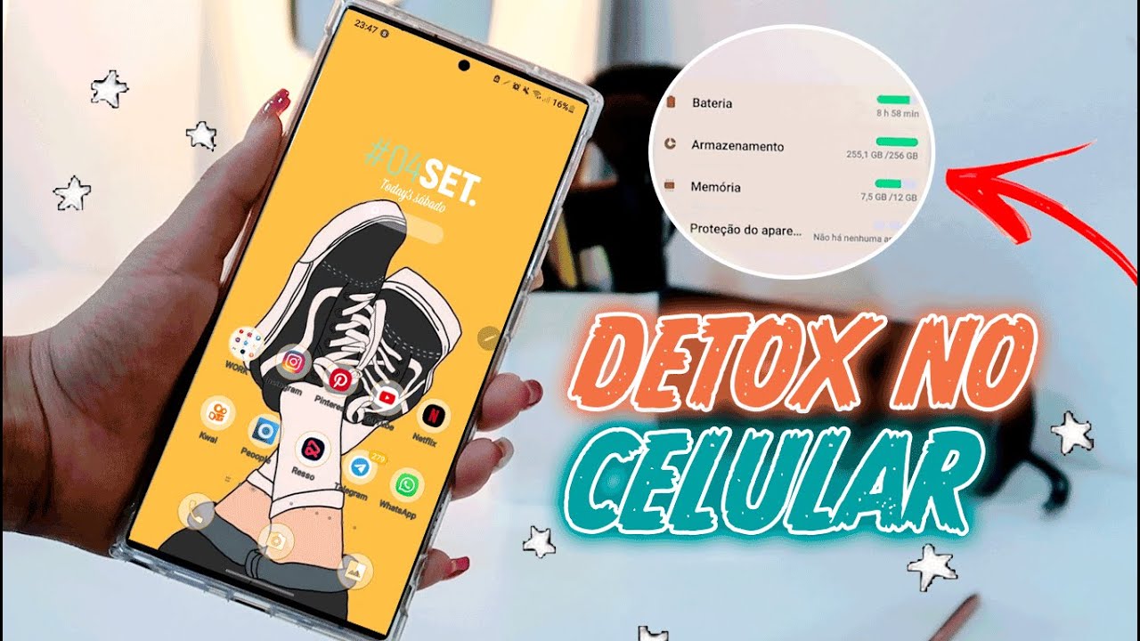 COMO LIBERAR ESPAÇO NO CELULAR - DETOX COMPLETO!