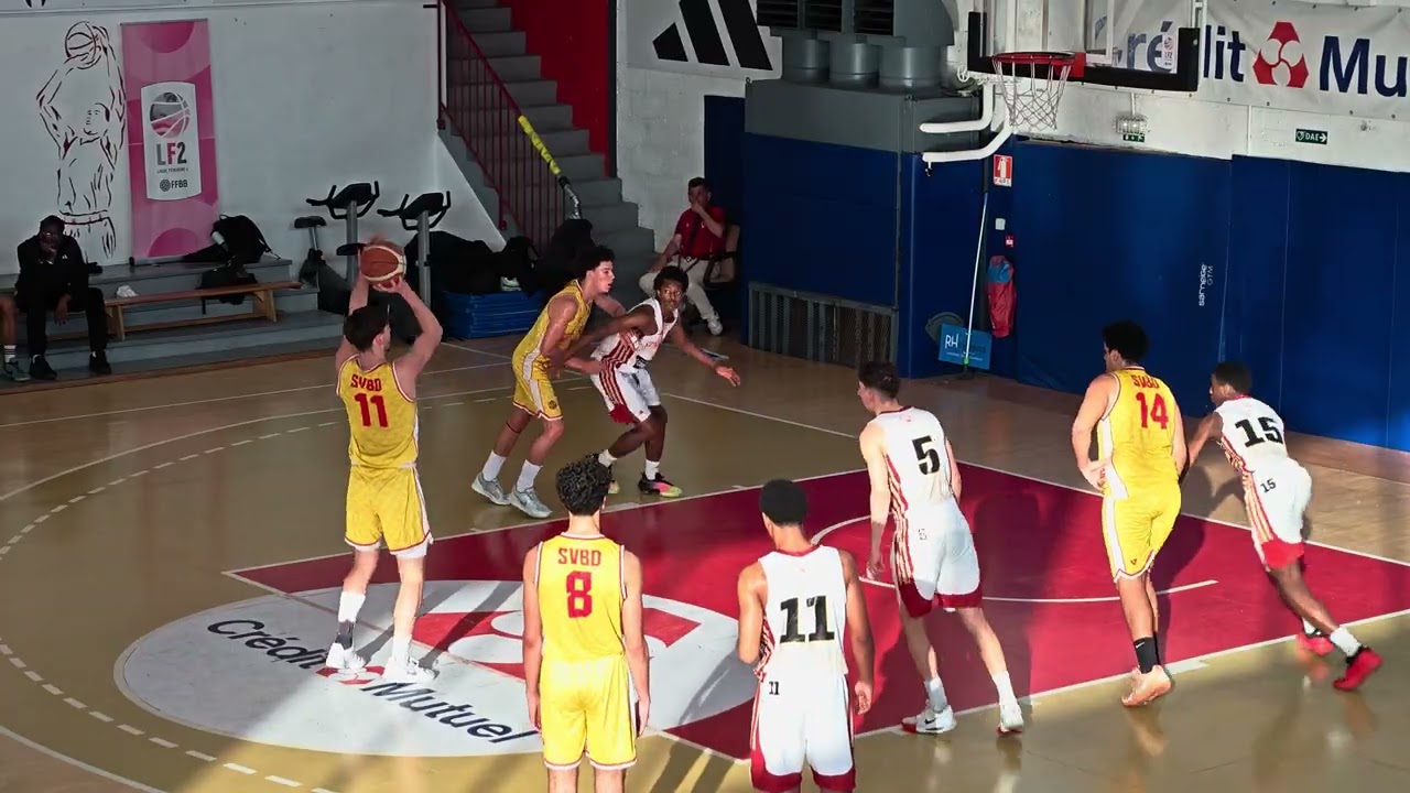 Basket U18 Elite SIG Vs Saint Vallier - J8 - 3ème QT