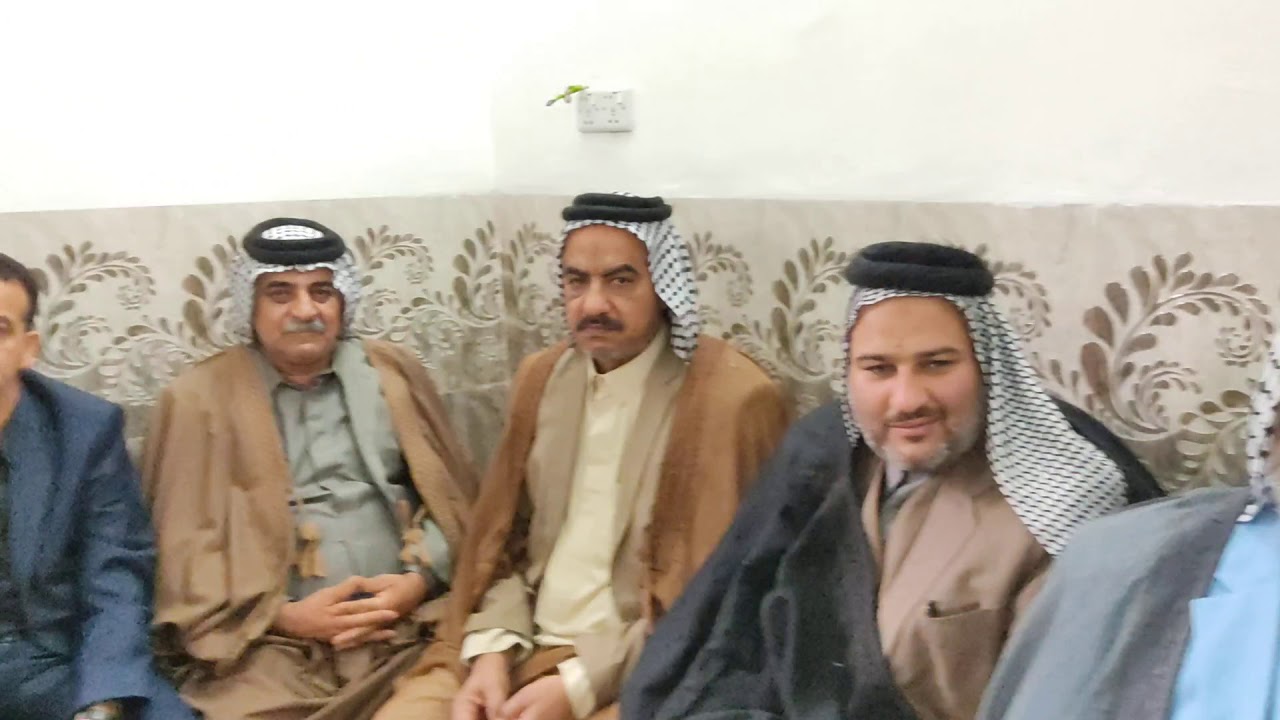 النجف الاشرف مشيه عشائرية للساده الجوابر على عشيرةالبو غنيم أبناء النجف الأشرف