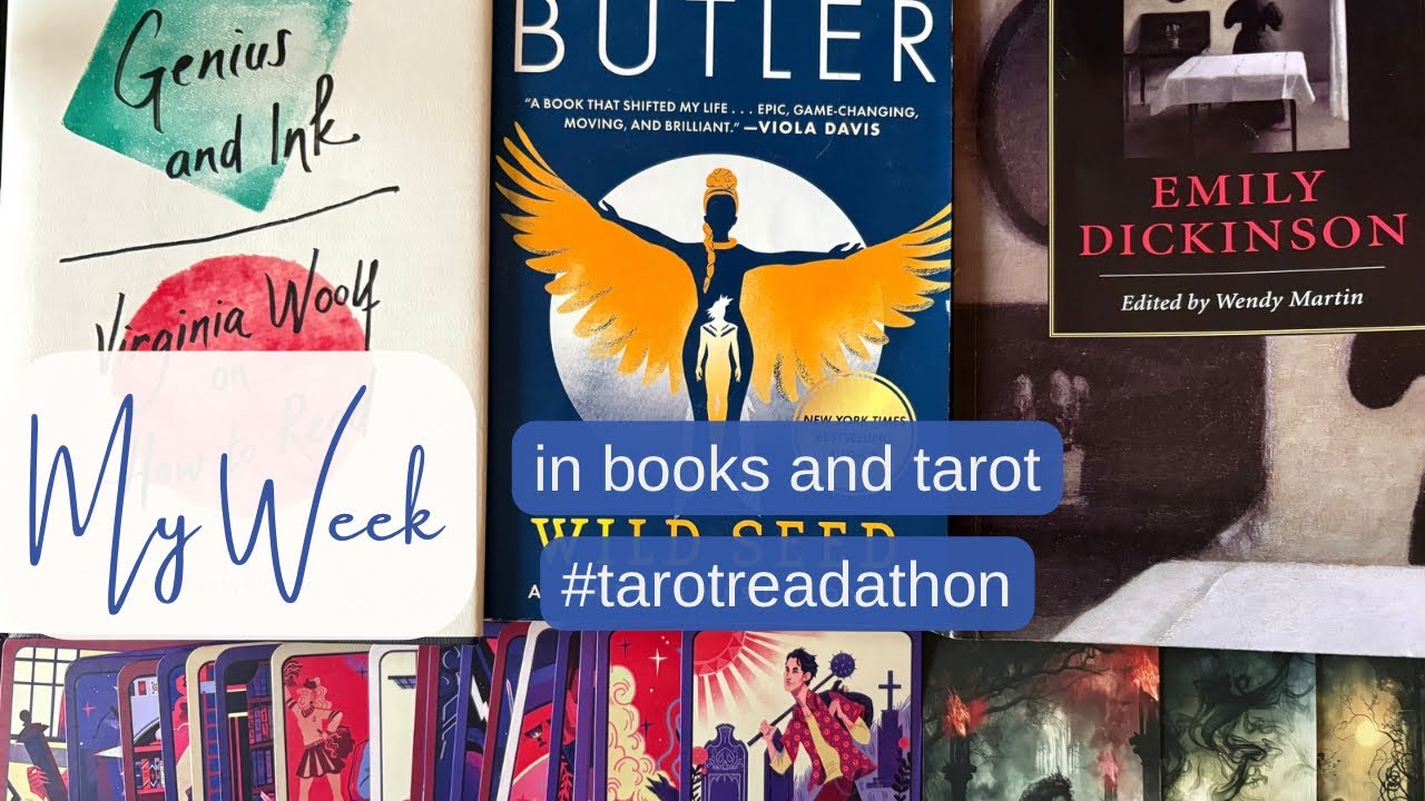 My week in books and tarot #tarotreadathon 