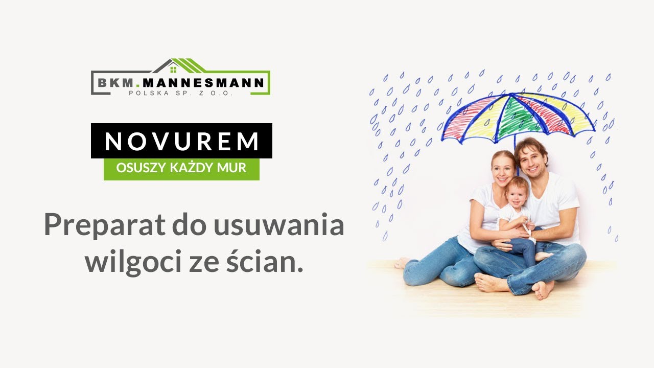 NOVUREM - osuszy każdy mur - do usuwania wilgoci ze ścian