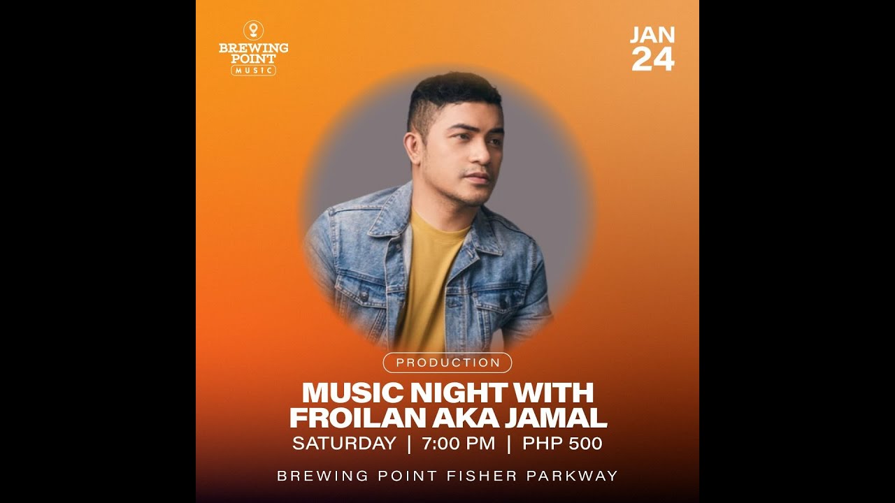 MUSIC NIGHT WITH FROILAN - Live at Brewing Point Fisher Parkway