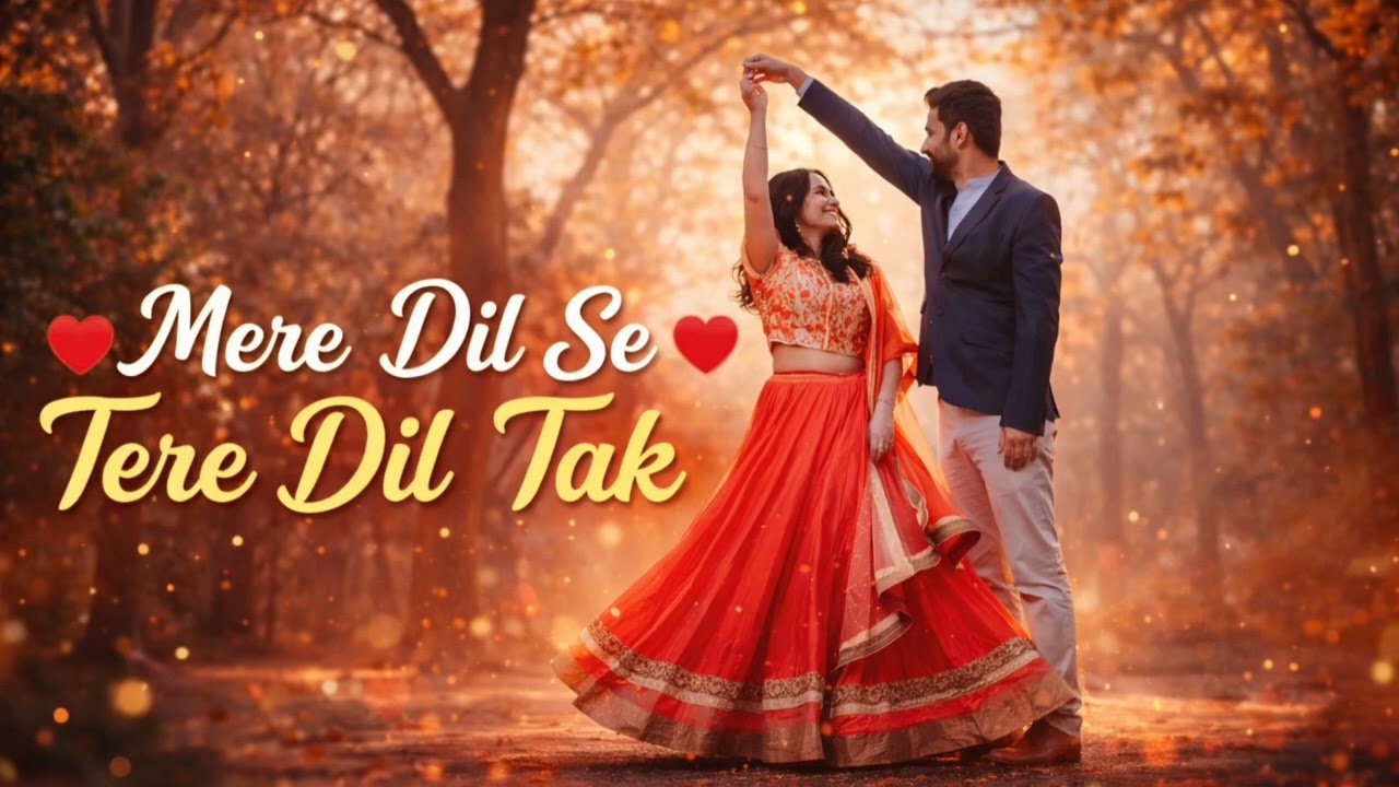Mere Dil Se Tere Dil Tak ❣️|| New Song || Romentic & Heart Touching Hindi Music Song 🎶🎵#yaadokasafar