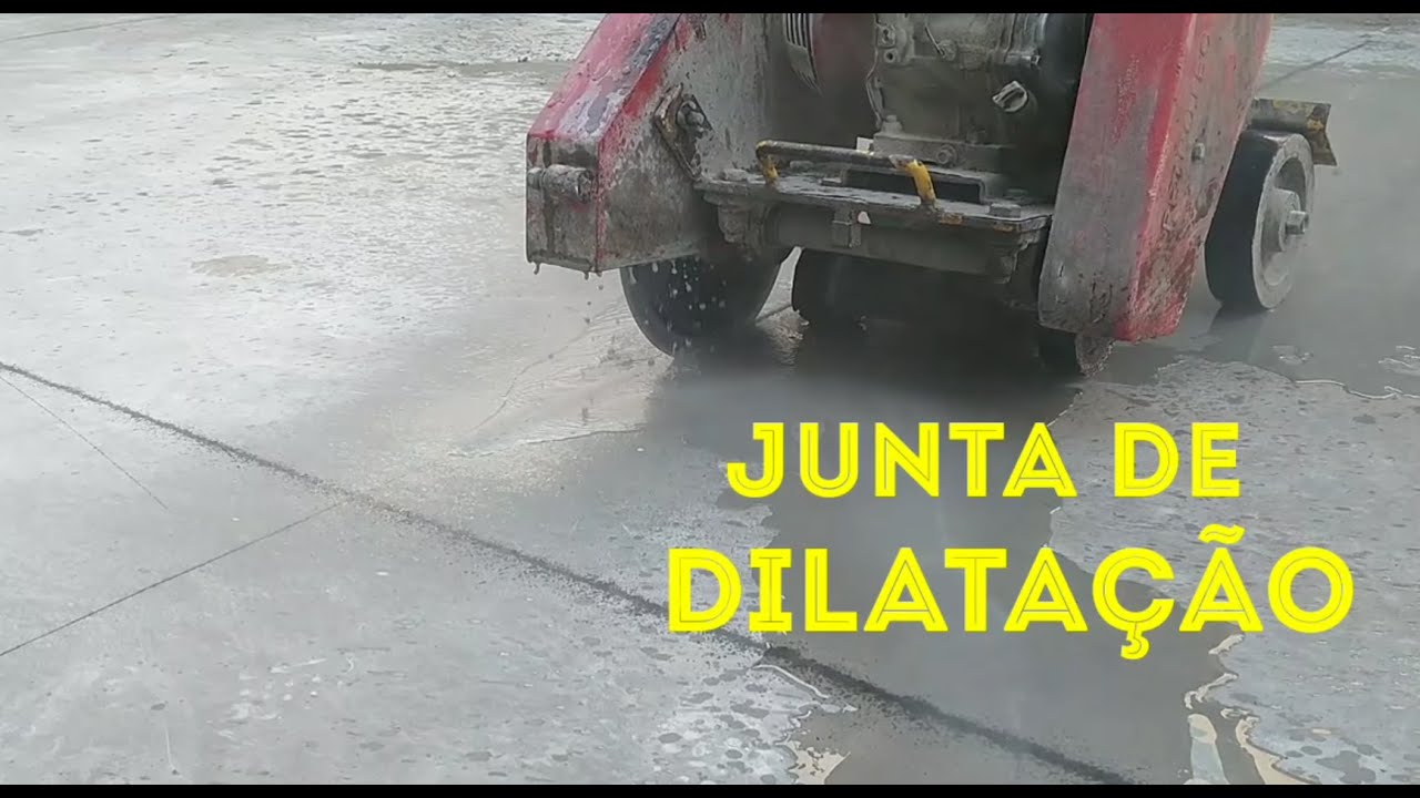 Para que fazer junta de movimentação no concreto?