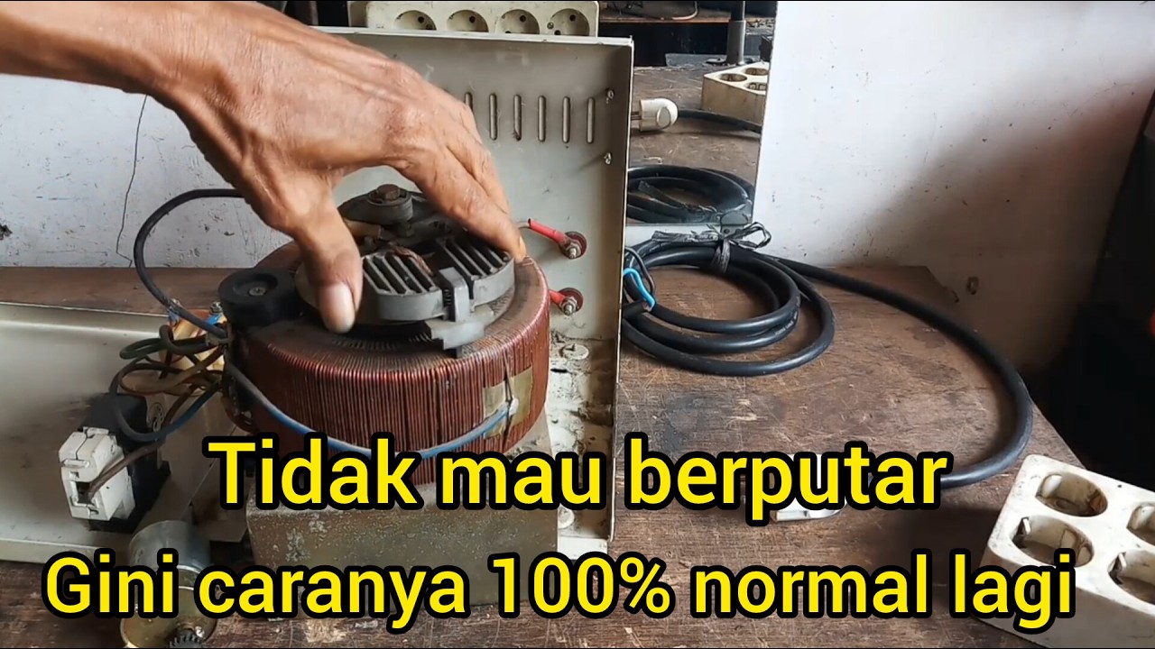 Penyebab stavolt/ stabiliser karbon brusnya tidak bisa berputar