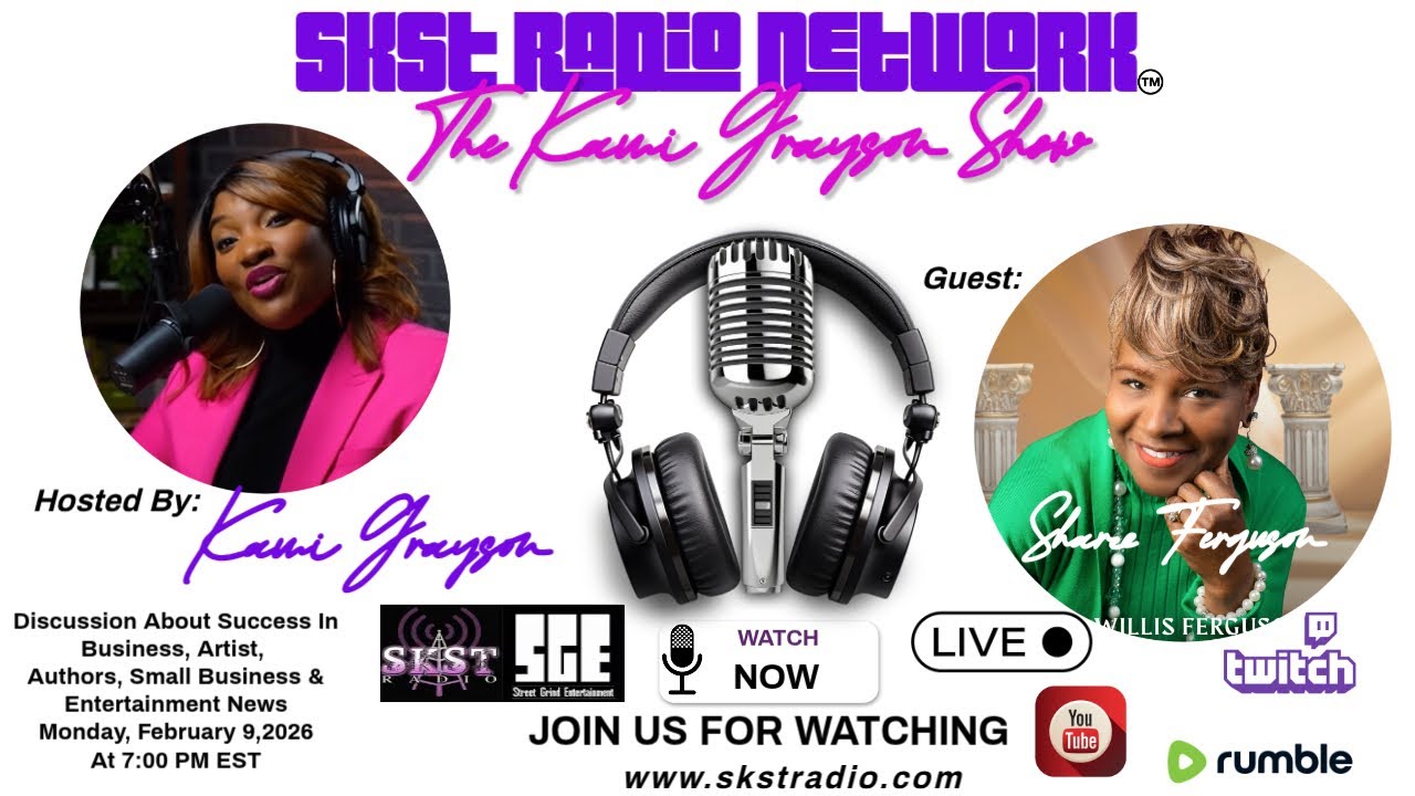SKST Radio Network-The Kami Grayson Show with Sharee Ferguson