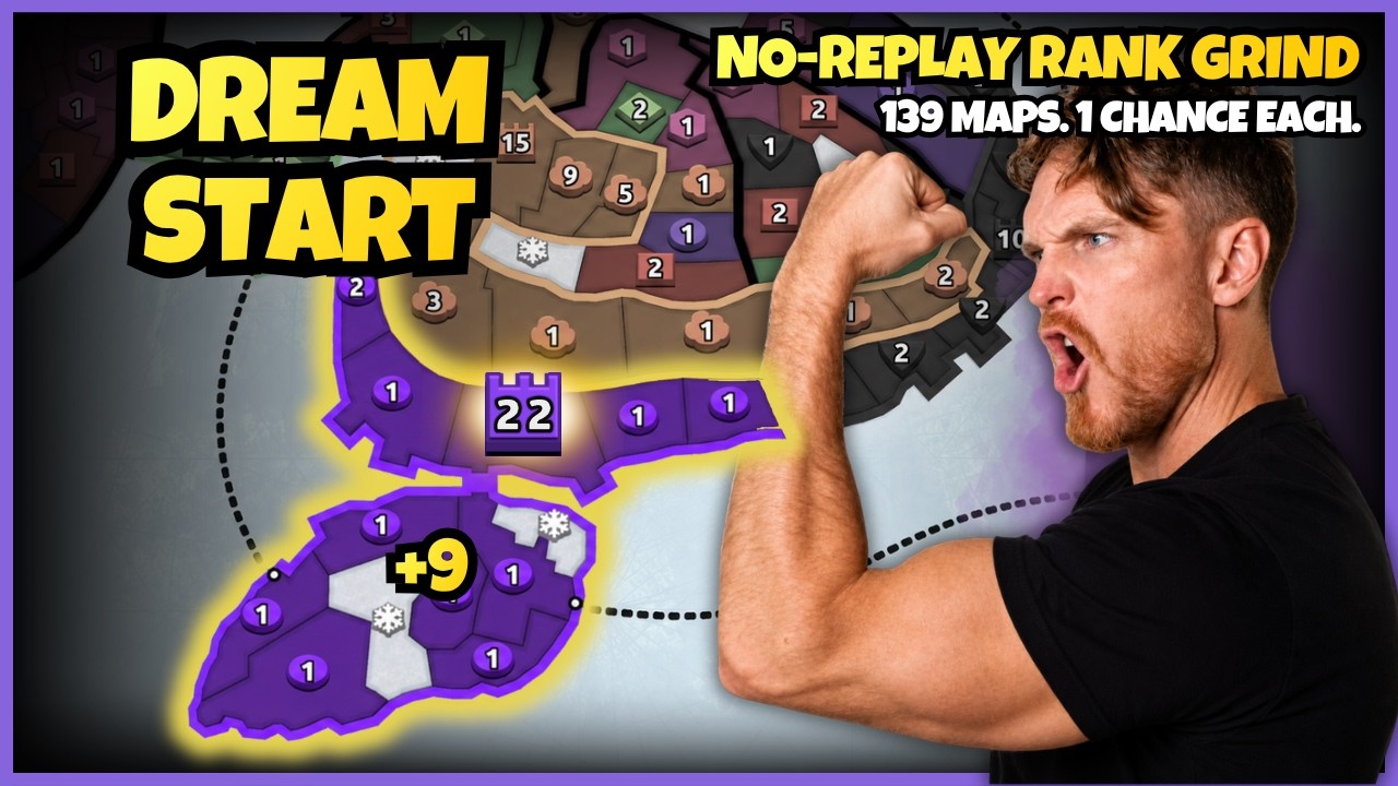 Risk&rsquo;s Most Underrated Map? | No-Replay Rank Grind