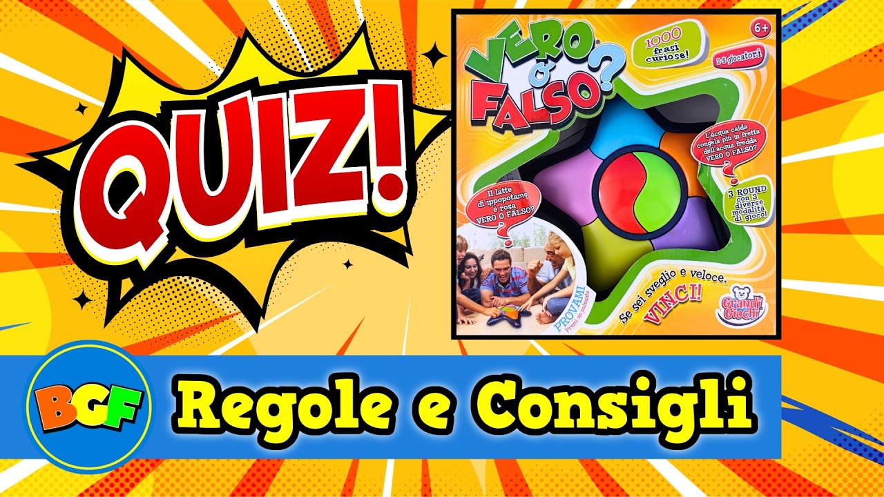 VERO O FALSO? | Gioco Elettronico a Quiz | Tutorial 246 Come si gioca