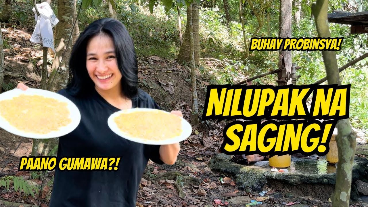 NILUPAK NA SAGING SA PROBINSYA | Rechel in Dubai | Oriental Mindoro | Buhay Probinsya