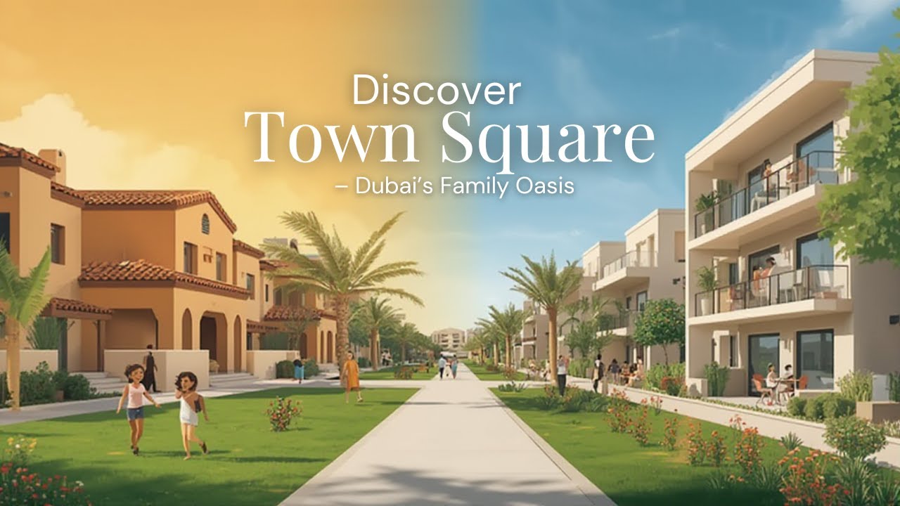 Looking for a Vibrant, Family-Friendly Community? Welcome to Town Square Dubai 🏡🌳