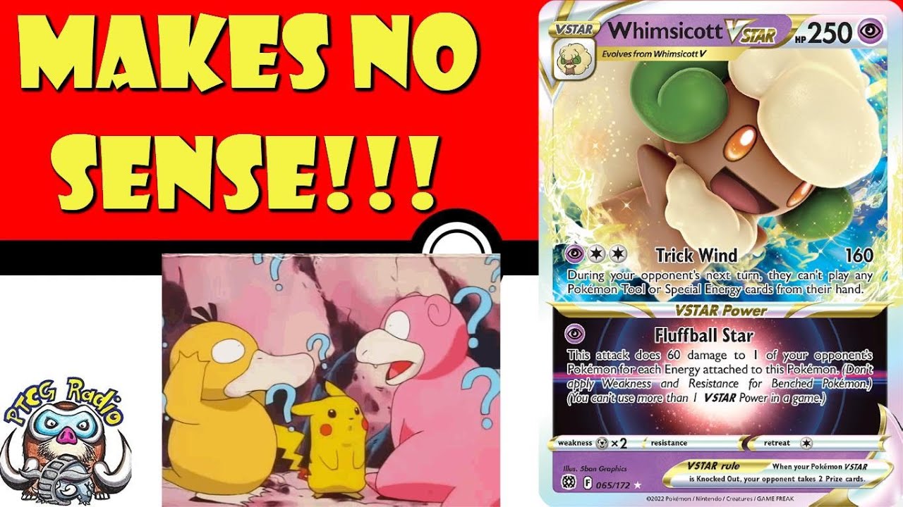Whimsicott VSTAR Makes no Sense! WHY!? (Pokémon TCG Mystery)