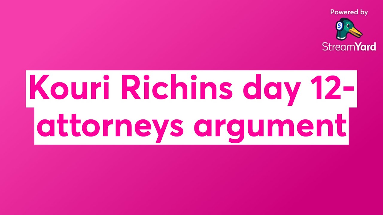 Kouri Richins day 12- attorneys argument