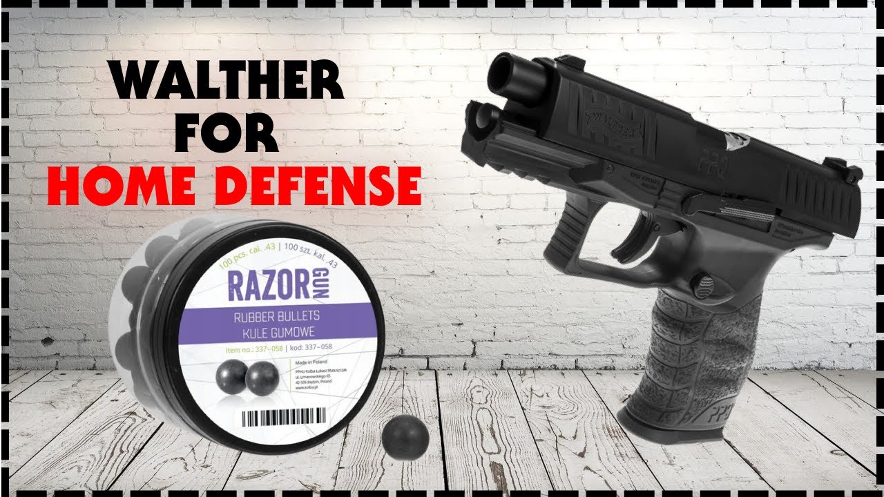 Пистолет самообороны Walther PPQ M2 T4E