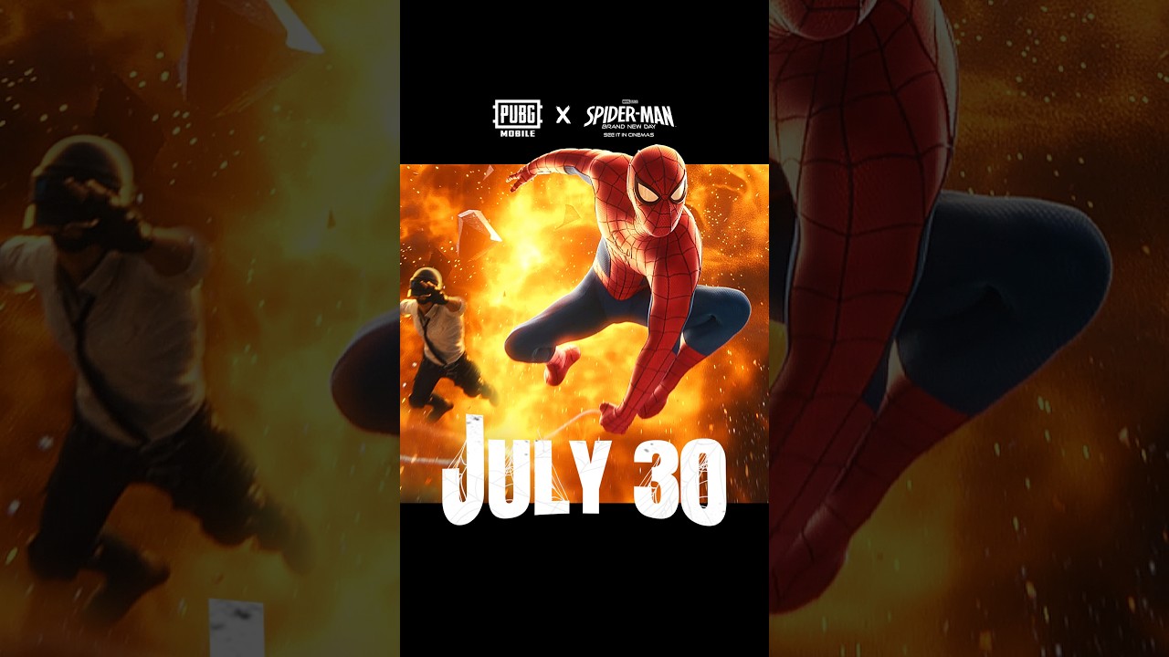 Get ready for PUBG MOBILE &times; Spider-Man