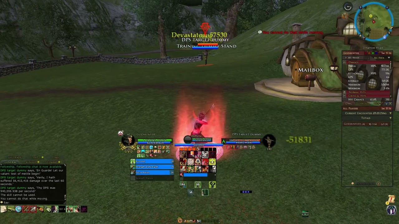 lotro U35.1 823k 🟥 Hunter parse 🤡🏹
