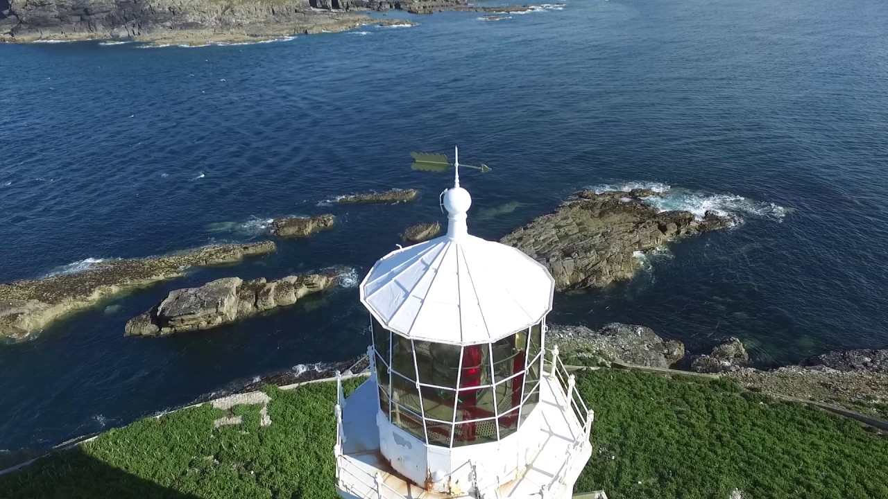 Flight Over Godrevy Lighthouse, Cornwall - DJI Phantom 3 Advanced