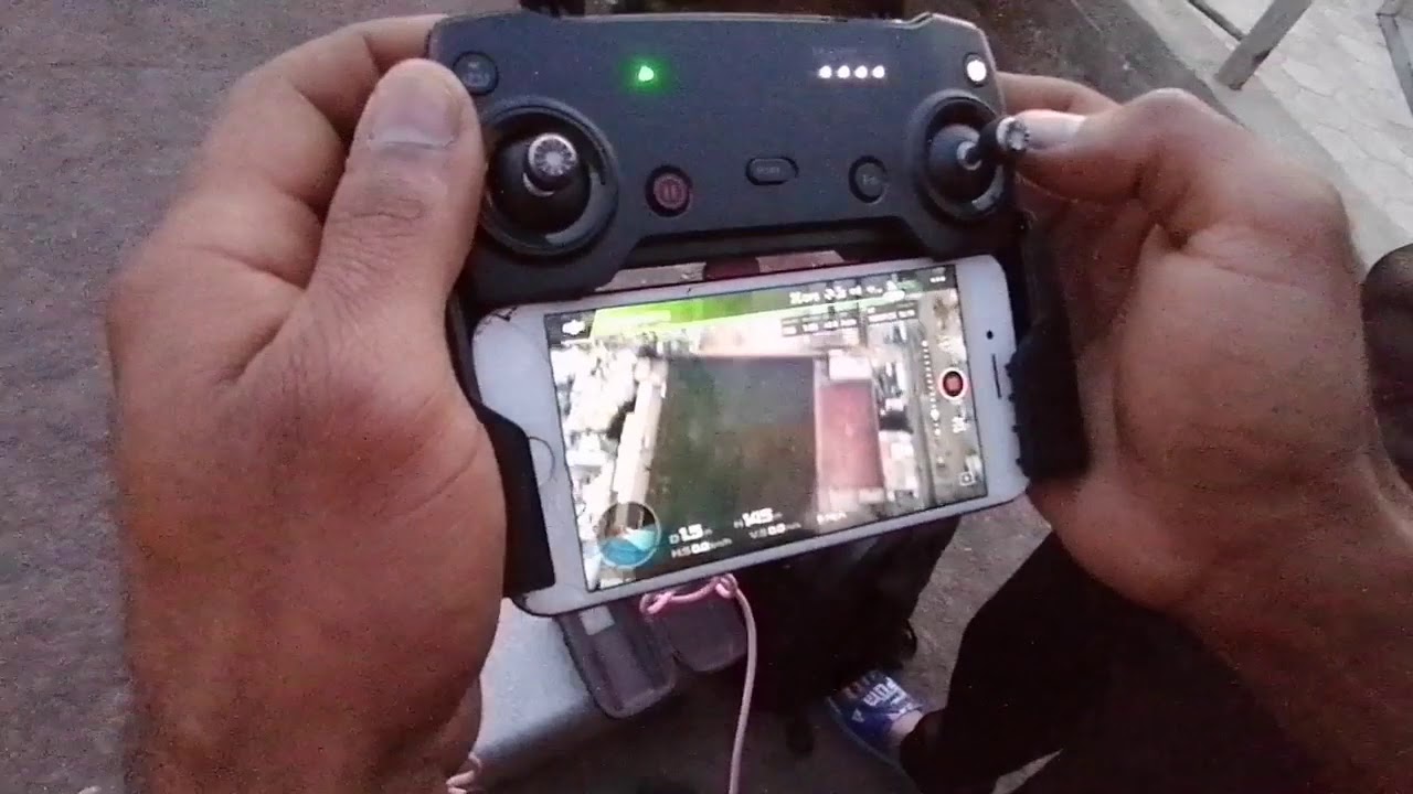 تيست لطائرة درون dji مافيك اير