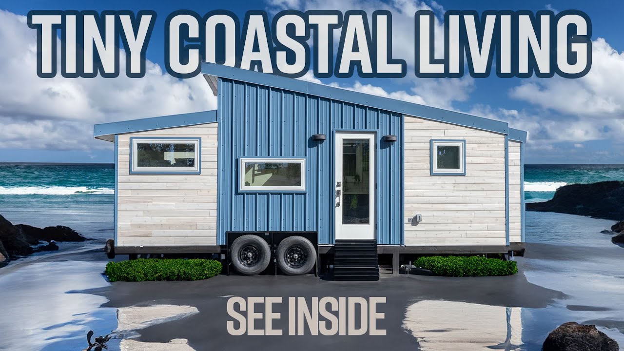 Экскурсия по крошечным домам на побережье «Менуэт»! | Piccola Tiny Homes