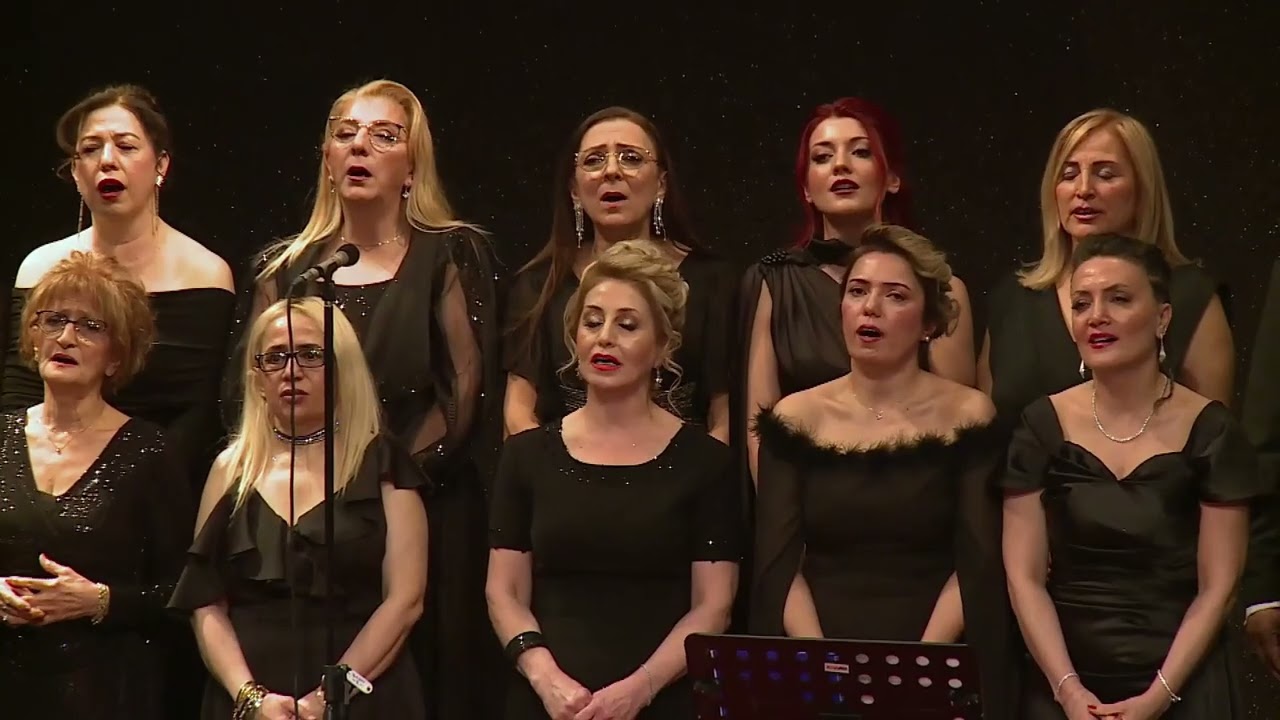 KORO-  DERDİMİ ANLATIRDIM ISSIZ GECELER AYA (UŞŞAK) SÖZ:HÜSNÜ KAYIRAN- BESTE: TAHSİN KARAKUŞ