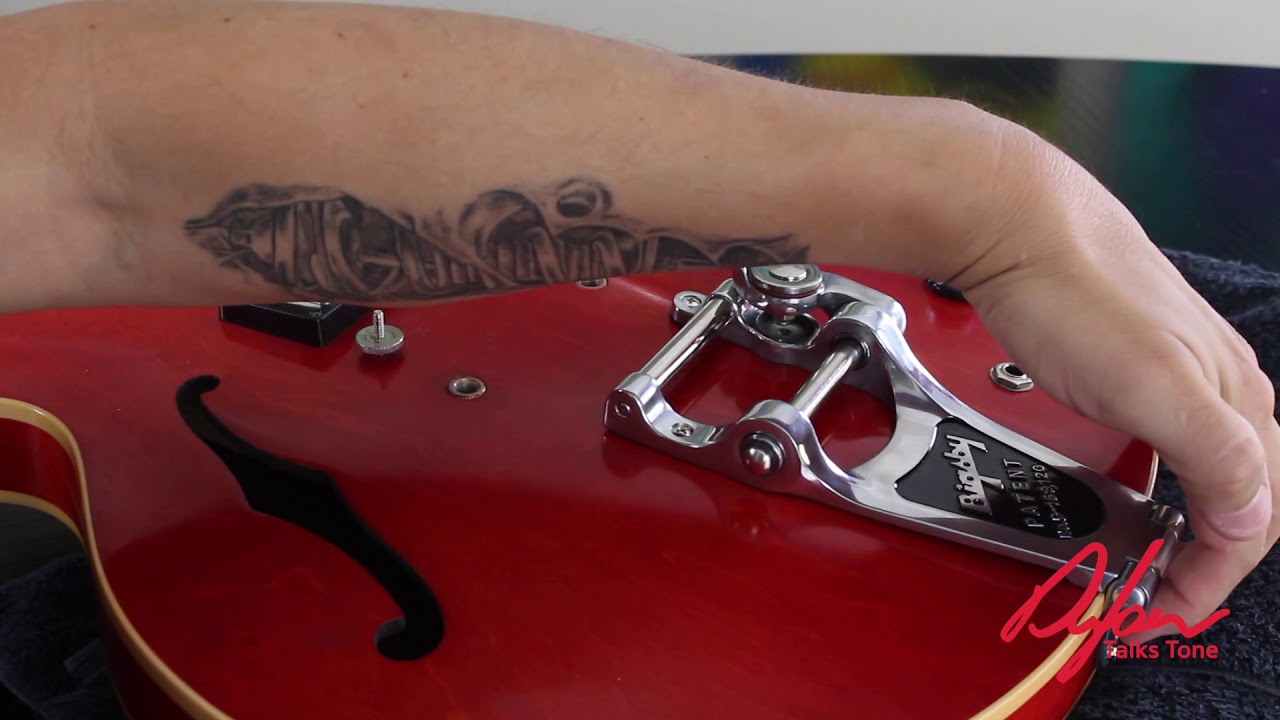 How to install a Bigsby B7 Install Dylan Talks Tone #248