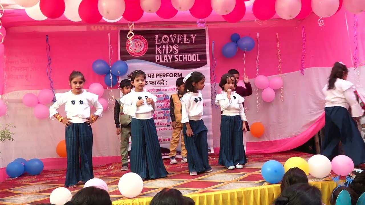 LOVELY KIDS PLAY SCHOOL ,PERFORMANCE BY KIDS ON STAGE 2025
