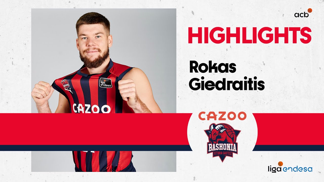 ROKAS GIEDRAITIS: primera mitad SIN FALLO | Liga Endesa 2022-23