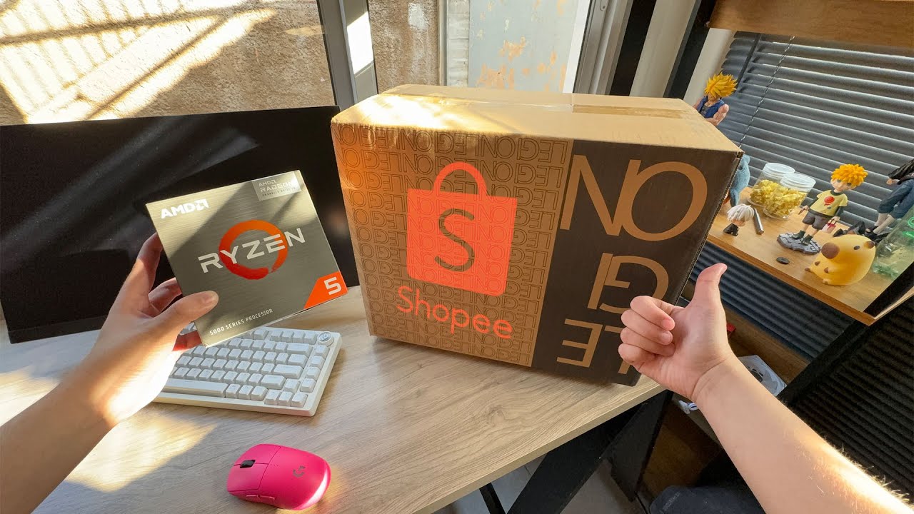 POV: Voc&ecirc; comprou um PC Gamer completo na Shopee - Unboxing e teste em jogos