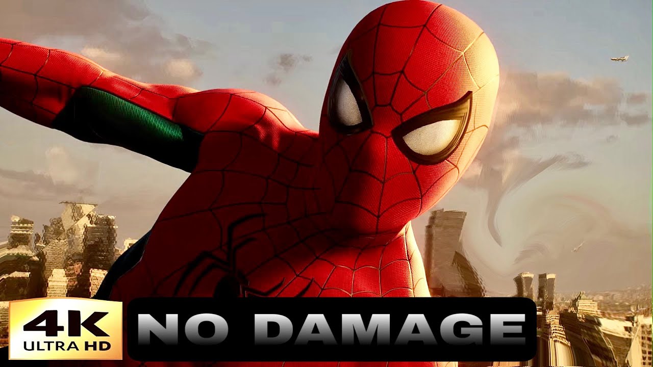 Spider-Man 2 PS5 Pro - Tom Holland Suit No Damage