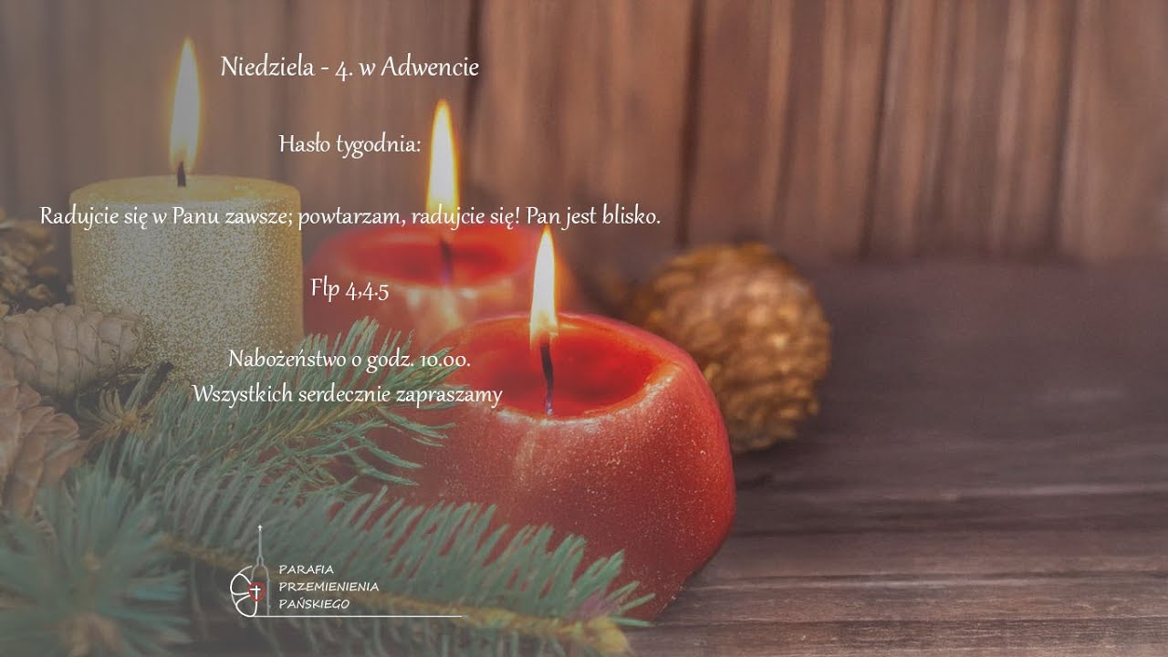 Niedziela 4 w Adwencie
