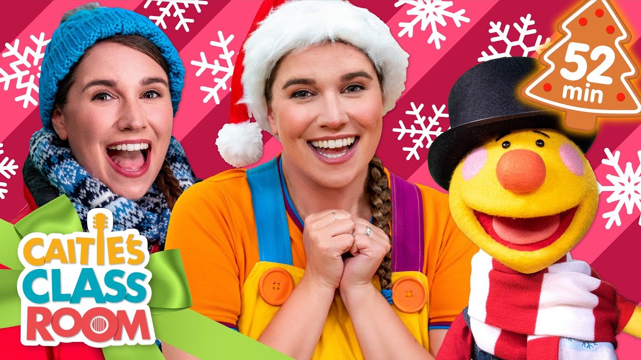 Celebrate Christmas With Ms Caitie | Ho Ho Ho Holiday Songs And Shows | Super Simple Play