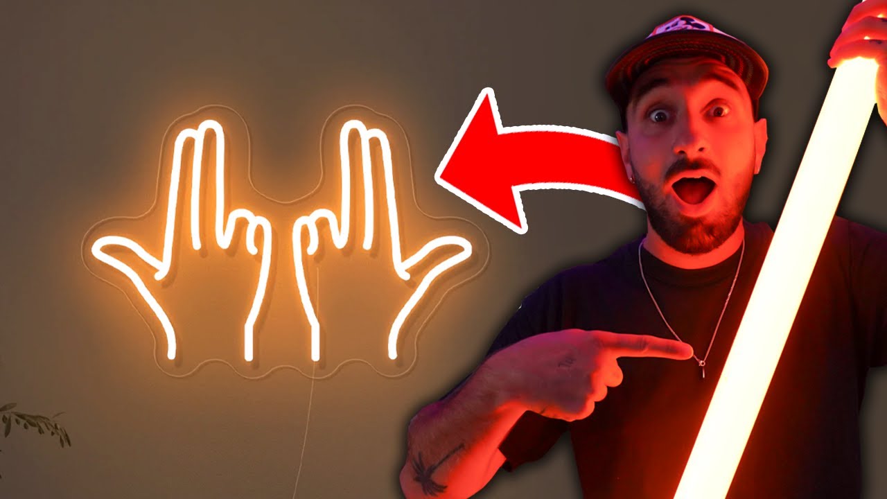 Fabriquer un NEON DIY personnalisé ! (Et pas cher)