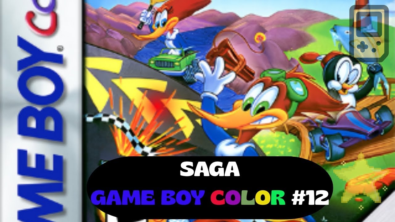 Saga Game Boy Color #12 | Woody Woodpecker Racing