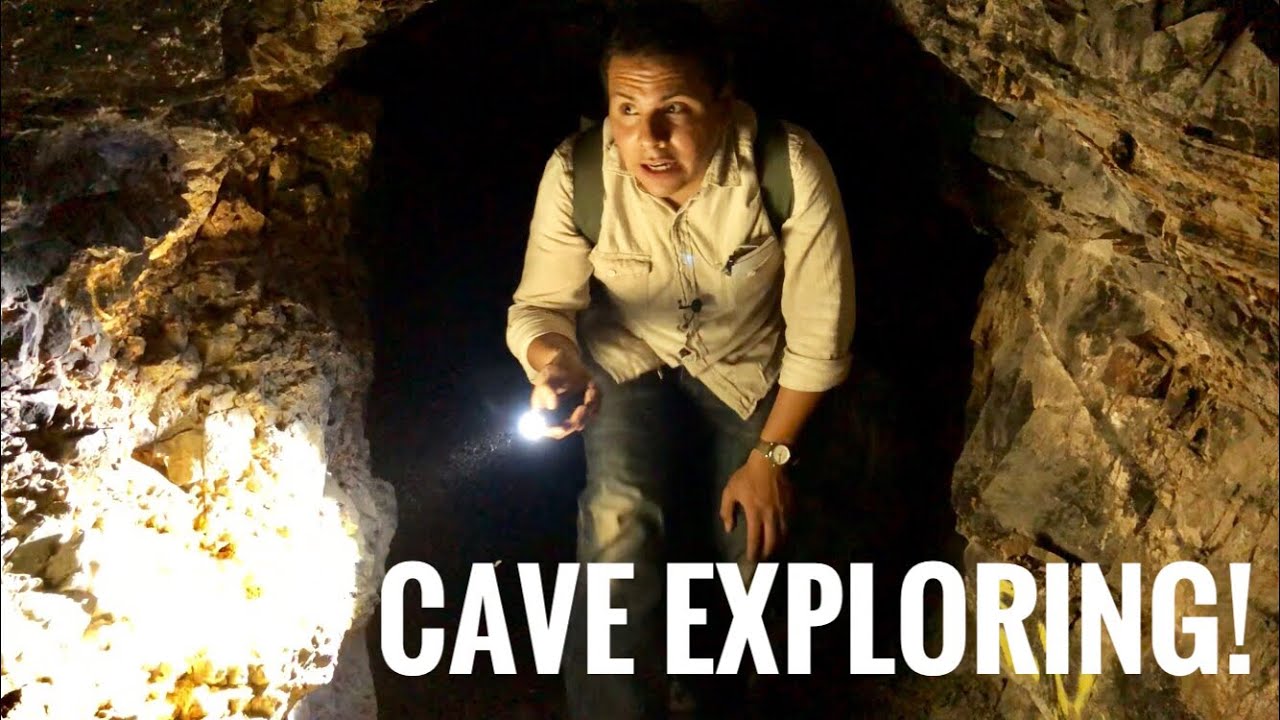 Cave Exploring/ Olight Warrior M2R Flashlight Review! -Junkyard Fox